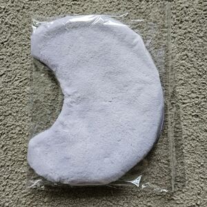 Crème Shop Purple Soft Fur Zipper Makeup Bag